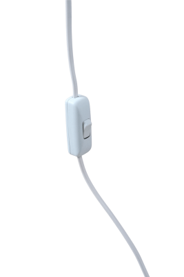 Luna Retro Tasarım Gri Metal Gövdeli Abajur 25 cm Çalışma Masası ve Yatak Odası Aydınlatma - 4