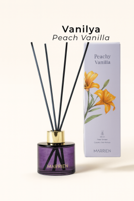 MARRIEN Peachy Vanilla Çubuklu Oda Kokusu 100 ml - MARRIEN