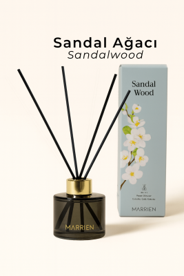 MARRIEN Sandalwood Çubuklu Oda Kokusu 100 ml- - MARRIEN