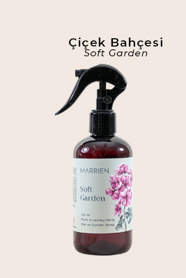 MARRIEN Soft Garden Oda ve Çamaşır Spreyi 250 ml- Kalıcı ve Dekoratif | Taze Bahçe Esintisi Notalar - 2