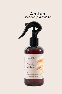 MARRIEN Woody Amber Oda ve Çamaşır Spreyi 250 ml - MARRIEN