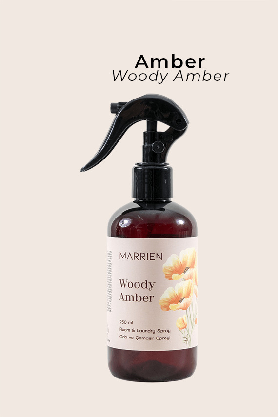 MARRIEN Woody Amber Oda ve Çamaşır Spreyi 250 ml - 1