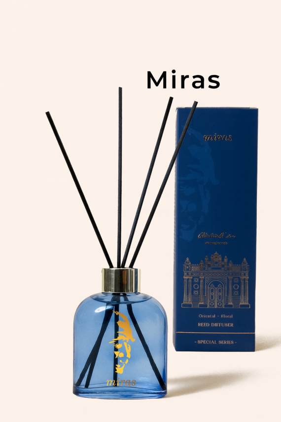 Miras 110 mL Dekoratif Çubuklu Oda Kokusu Parfümü - 1